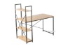 Picture of [FLOOR MODEL CLEARANC]CITY 120 Desk with Shelf (Black)