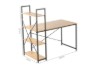 Picture of [FLOOR MODEL CLEARANC]CITY 120 Desk with Shelf (Black)