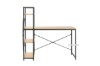 Picture of [FLOOR MODEL CLEARANC]CITY 120 Desk with Shelf (Black)