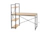 Picture of [FLOOR MODEL CLEARANC]CITY 120 Desk with Shelf (Black)