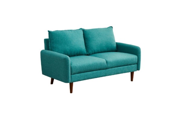 Picture of [FLOOR MODEL CLEARANC]ZEN  2 Seater Fabric Sofa Range with Solid Wood Legs (Green)