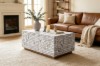 Picture of [FLOOR MODEL CLEARANC]PIEDRAS Acacia Wood Coffee Table with Coconut Tiles