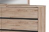 Picture of OAKFORD 6-Drawer Dresser with Mirror