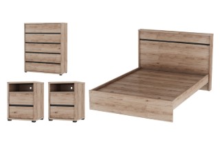 Picture of OAKFORD Bedroom Combo - 4PC Super King Size