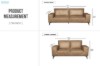 Picture of [FLOOR MODEL CLEARANC] EASTWOOD 3 Seater Air Leather Sofa