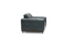 Picture of [FLOOR MODEL CLEARANC]KALONA 1 Seater 100% Genuine Leather Sofa(Dark Blue)