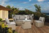 Picture of [FLOOR MODEL CLEARANC] LAVAL Outdoor Lounge Modular Canopy Sofa Set with Adjustable Height Coffee Table