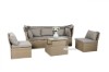 Picture of [FLOOR MODEL CLEARANC] LAVAL Outdoor Lounge Modular Canopy Sofa Set with Adjustable Height Coffee Table