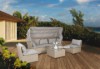 Picture of [FLOOR MODEL CLEARANC] LAVAL Outdoor Lounge Modular Canopy Sofa Set with Adjustable Height Coffee Table