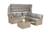 Picture of [FLOOR MODEL CLEARANC] LAVAL Outdoor Lounge Modular Canopy Sofa Set with Adjustable Height Coffee Table