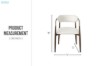 Picture of MARCO Chenille Upholstered Dining Chair