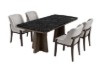 Picture of AUREN 213 5PC/7PC Marble Top Dining Set