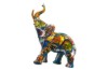 Picture of 359-001 Tabletop Decor Graffiti Elephant