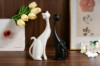 Picture of 359-003 Tabletop Decor Modern Abstract Cat Set