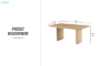 Picture of [FLOOR MODEL CLEARANC] ROOSTER 180 Dining Table